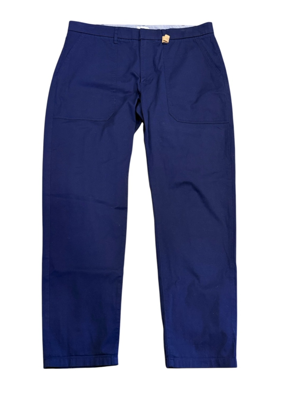 J.Crew Slim Boyfriend Chino Navy Cotton Patch Pocket Pants Size 30